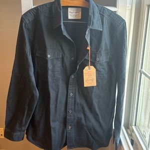 Weatherproof navy shirt jacket L